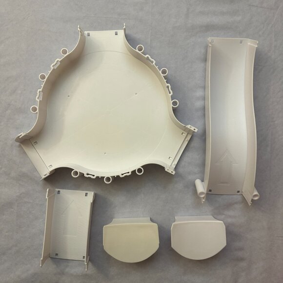 15 pc Zhu Zhu Pets Bundle / 5 Animals (Work) and 10 Track & Building Pieces - Picture 11 of 13